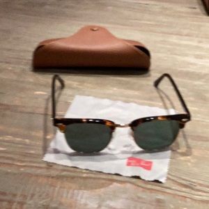 Tortoiseshell Ray-Ban sunglasses